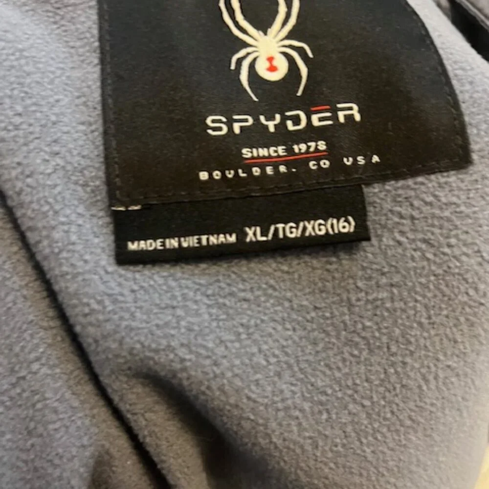Girls Spyder Puffer Jacket - Picture 3 of 4